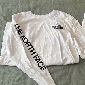 North Face long sleeve Tee